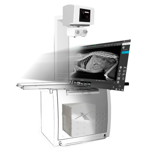 Sistema de radiografía veterinaria digital - ALMA VT DR - Almax Imaging