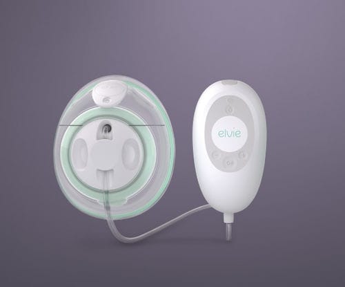 Sacaleches eléctrico - Stride - Elvie - con batería recargable / de doble salida / ponible