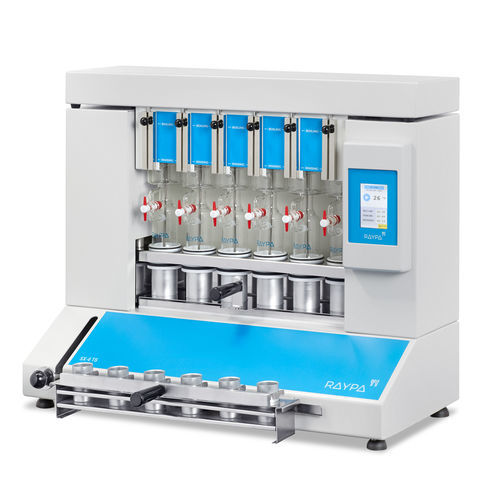 Extractor de laboratorio de Soxhlet - SX-6 TS - RAYPA - de Randall / semiautomático / automatizado