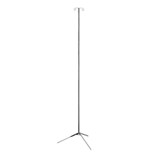 Portasueros plegable - 45 400 00 - COMED - de suelo / 2 ganchos / de acero inoxidable