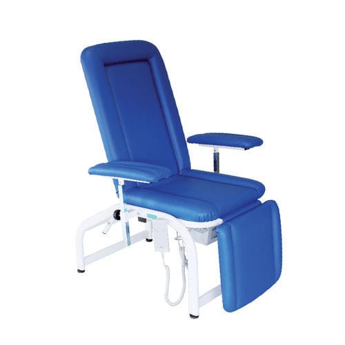 Sillón para extracción de sangre eléctrico - SINCRO  - CALDARA - 3 secciones / con reposapiernas / Trendelenburg