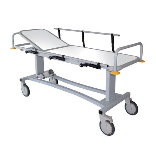 Carro camilla de transporte - OW3XL/RX - CALDARA - manual / con respaldo regulable / de 2 secciones
