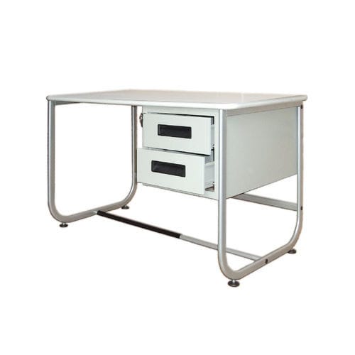 Escritorio ovalado - MO 00287 - CALDARA - rectangular / con cajón / manual
