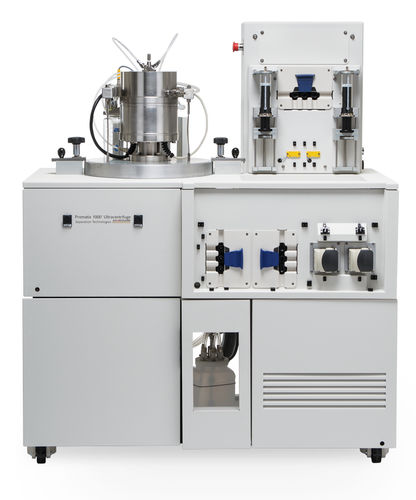 Ultracentrífuga de laboratorio - AW Promatix 1000™ - Alfa Wassermann Separation Technologies - para la industria farmacéutica / con ruedecillas / automática