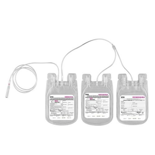 Bolsa de sangre triple - MITRA Industries - CPD / CPDA-1 / de PVC