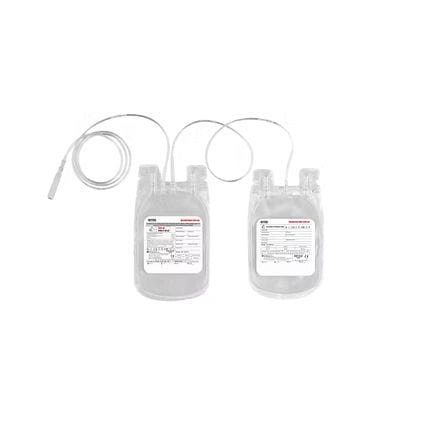 Bolsa de sangre doble - MITRA Industries - CPD / CPDA-1 / de PVC
