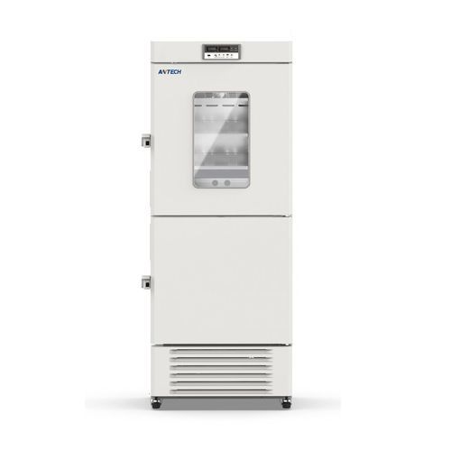 Refrigerador de laboratorio - MRF-288A - Antech Group - de tipo armario / con ruedas / con 2 puertas