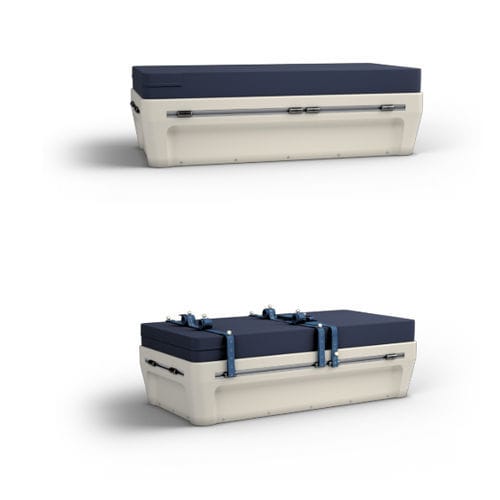 Cama médica - Cranium Medical Products - manual / de altura fija / de 1 sección