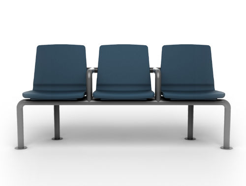 Asiento con estructura modular para sala de espera - Cranium Medical Products - para adulto / 3 plazas