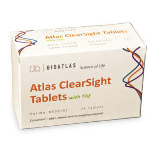 Reactivo gel de agarosa - Atlas ClearSight - BioAtlas - colorante / de electroforesis