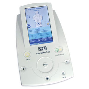Electroestimulador - Sys*Stim 240 - Mettler Electronics - de mesa / TENS / IF
