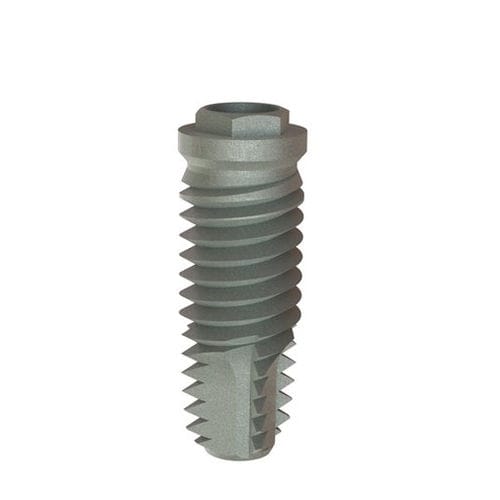 Implante dental cilíndrico - 817001 - Systhex Implantes - de titanio / hexágono externo