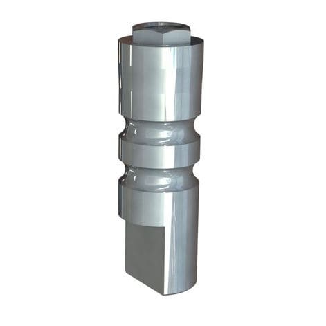 Análogo de implante dental de acero inoxidable - 800004 - Systhex Implantes - hexágono externo / recto