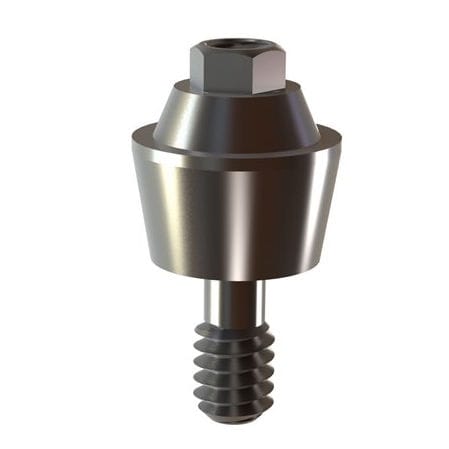 Pilar para implante de titanio - 825001 - Systhex Implantes - cónico / hexágono externo / recto