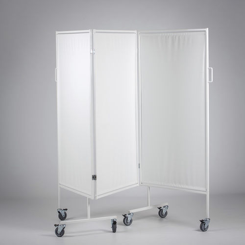 Biombo médico plegable - 5200 - Equa OÜ - móvil / 3 paneles / con cortina