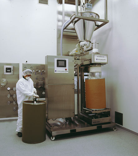 Llenadora volumétrica - Hosokawa Micron - ponderal / para polvo / para la industria farmacéutica