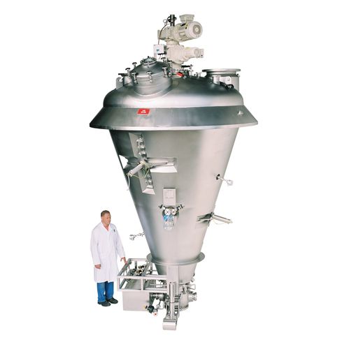 Secadora de vacío - Vrieco-Nauta® - Hosokawa Micron - para la industria farmacéutica