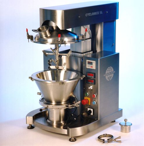 Mezclador rotativo - Vrieco Nauta Cyclomix® - Hosokawa Micron - de mesa / para la industria farmacéutica / digital