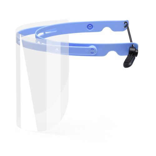 Pantalla facial de polipropileno - FS III - USM Healthcare Medical Devices Factory - de polietileno / azul / blanca
