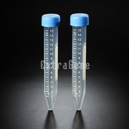 Tubo de ensayo de fondo cónico - P1013-15BF,P1013-15A  	 - ExtraGene,Inc. - para centrífuga / estéril