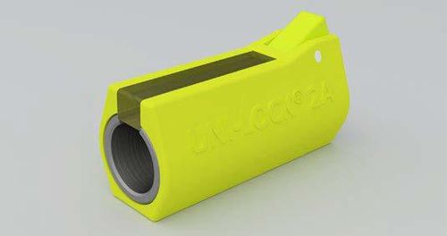 Jeringa para medicina nuclear - UNILOCK® 5 - Bright Technologies - Bri-Tec - de vidrio / blindada