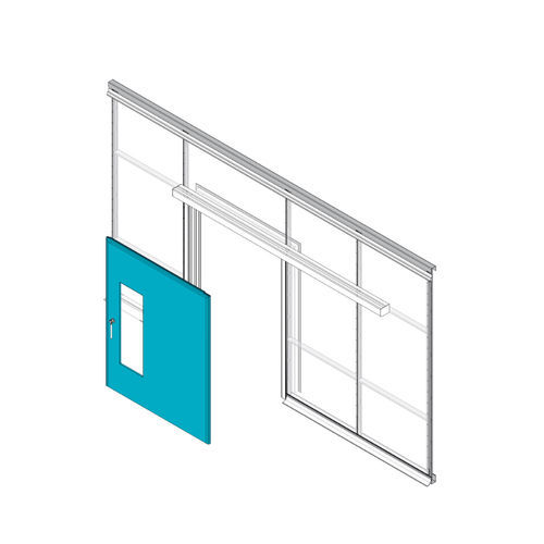 Puerta para centro sanitario - NEXOR.suite - Nexor Medical - corredera / de acero inoxidable / automática