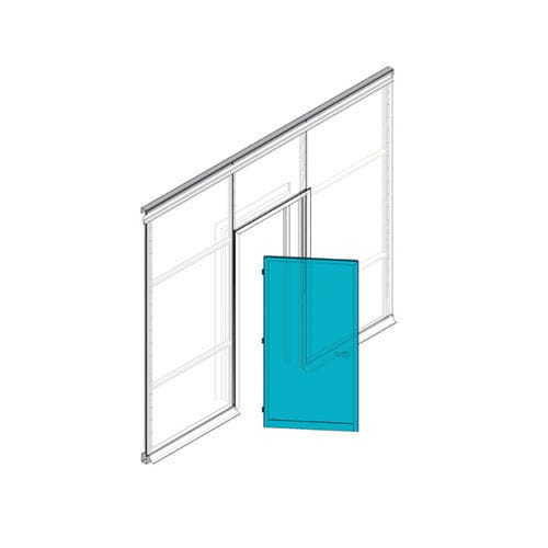 Puerta para centro sanitario - NEXOR.suite - Nexor Medical - corredera / abatible / de acero inoxidable