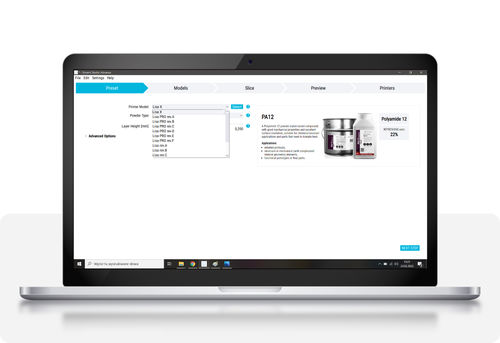 Software de monitorización - Studio Basic - Sinterit - de CAD / de impresión / médico