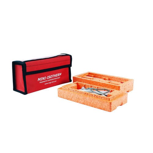 Contenedor para transporte - MINI BIO  - M.&G. INTL srl - de jeringas / para productos termosensibles / para tubos de ensayo