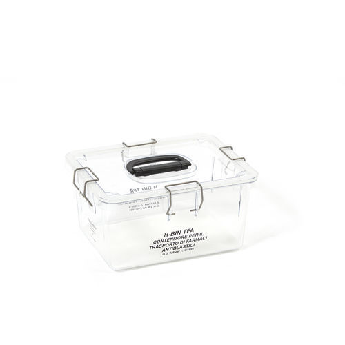 Recipiente para muestras para transporte - TFA 02S - M.&G. INTL srl - para productos quimioterápicos / de policarbonato / apto para autoclave