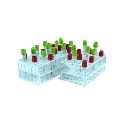 Soporte de laboratorio para tubos de ensayo - PP 13 90 - M.&G. INTL srl - de polipropileno