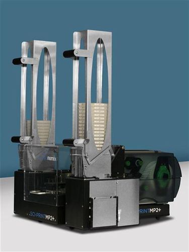 Etiquetadora para microplacas - Sci-Print MP2+ - Scinomix, Inc - para la industria farmacéutica / automática