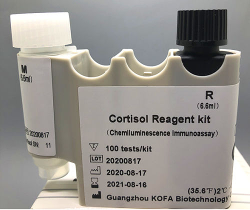 Kit de reactivos de cortisol - Guangzhou KOFA Biotechnology Co.,Ltd. - en solución / para inmunoanálisis / líquido