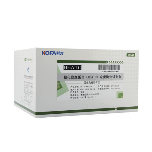 Kit de prueba HbA1c - Guangzhou KOFA Biotechnology Co.,Ltd. - de diabetes / de sangre total / de flujo lateral