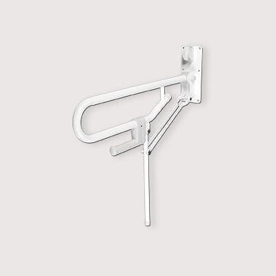 Barra de apoyo para cuarto de baño - 01820 series - AKW Medicare - para inodoro / abatible