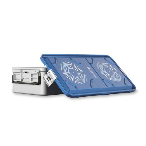 Contenedor de esterilización para instrumental - Standard Model - Asel Medikal - de aluminio anodizado / con filtro