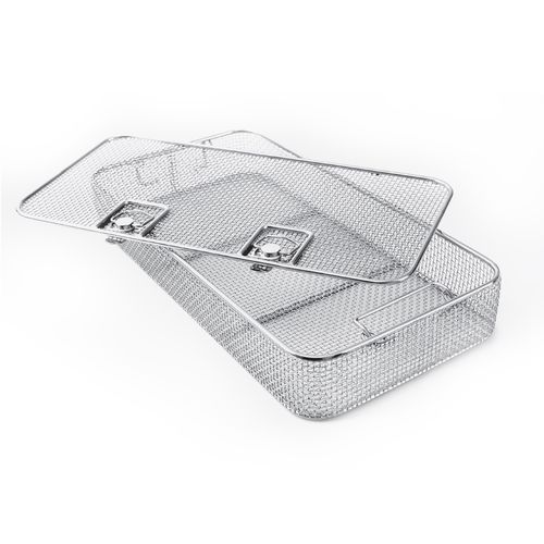 Recipiente de esterilización para instrumental - Asel Medikal - perforado / de acero inoxidable / enrejado