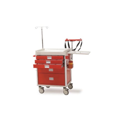 Carro médico - MCC-01 - Tali Medical - de emergencia / para instrumental / para desfibrilador