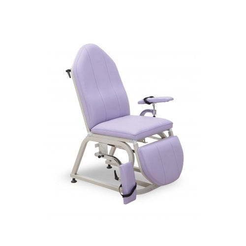 Sillón para extracción de sangre manual - TM 718 - Tali Medical - de 3 secciones / con reposapiernas / de altura fija