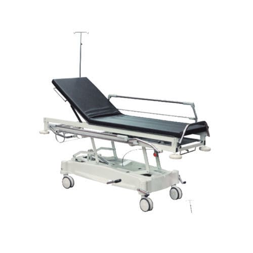 Carro camilla de transporte - TM 100H - Tali Medical - manual / hidráulico / con respaldo regulable