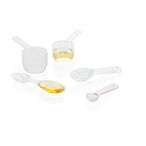 Cuchara de laboratorio doble - 31103 - SGH Medical Pharma - de polipropileno / de poliestireno