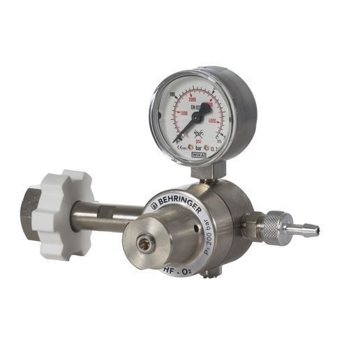 Regulador de presión O2 - HF - BEHRINGER - de aire / de CO2 / N2O