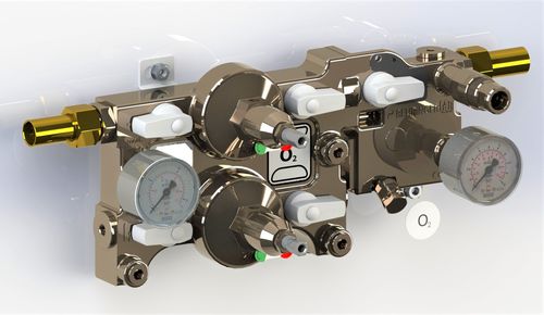 Regulador de presión O2 - HG160 Series - BEHRINGER - de aire / de CO2 / N2O