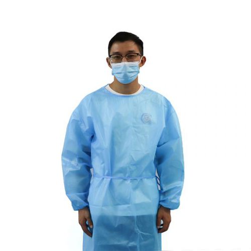 Bata para acompañante unisex - Chamfond Biotech - de polipropileno / de polietileno / desechable