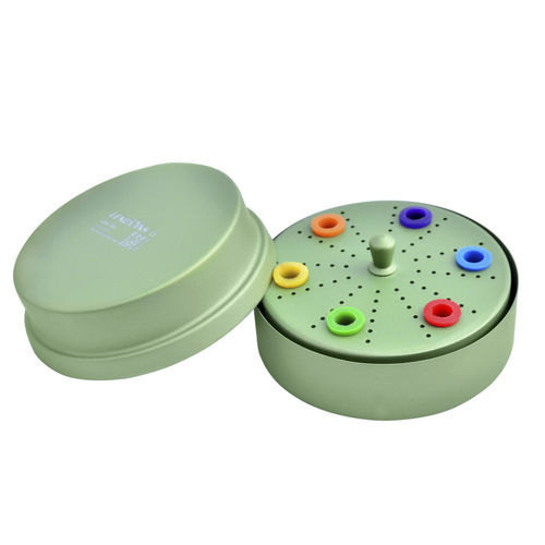 Caja para odontología - LD41-504 - Lenox Instrumentation - para almacenamiento / de acero inoxidable / con tapa
