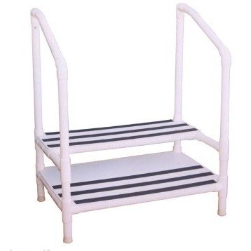 Escalón de ayuda 2 peldaños - MRI-MBD-70  - Phillips Safety Products - con parapeto / amagnético