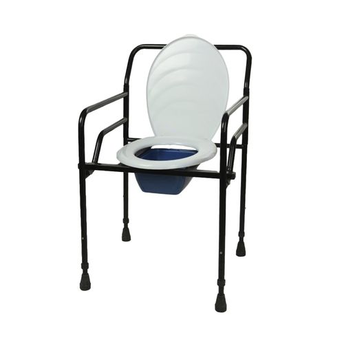 Silla con orinal con reposabrazos - W1110 - WingMED - con cubo / de altura variable / plegable