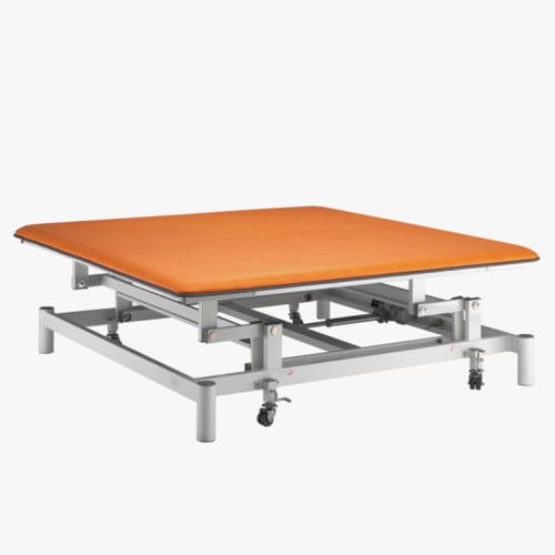 Mesa Bobath mecánico - JFB-297-2283CC - JFB International - con ruedas / de 1 sección