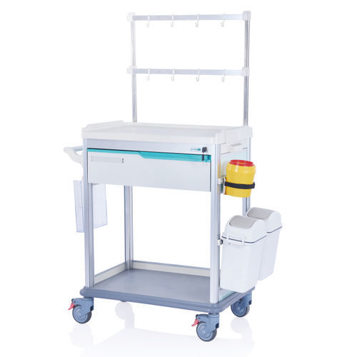 Carro médico - W3712 - Sichuan Yufeng Medical Equipment Co., Ltd. - para instrumental / para desechos / para cuidados
