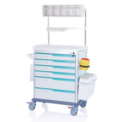 Carro médico - W3714 - Sichuan Yufeng Medical Equipment Co., Ltd. - de anestesia / para instrumental / para dispositivos médicos
